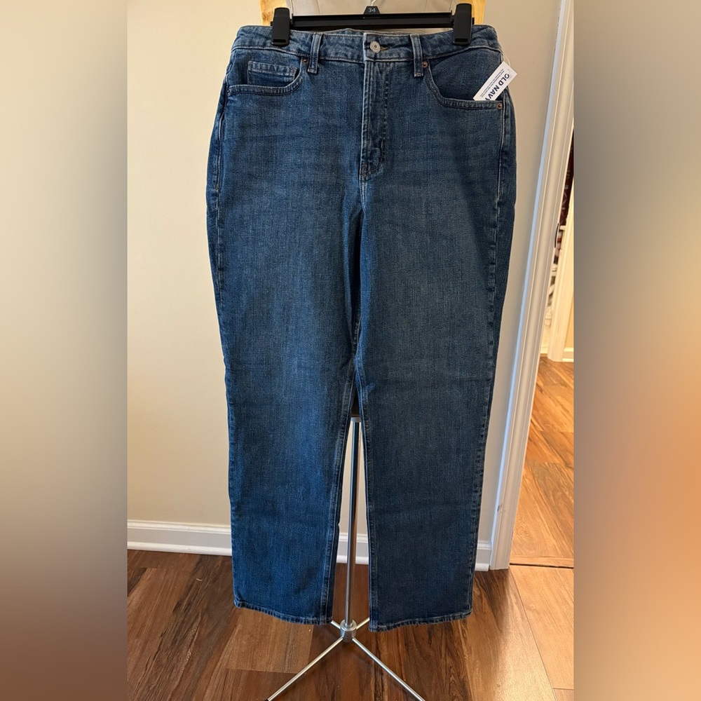 Old Navy Extra High Rise Straight Secret Smooth Pockets - Picture 13 of 15